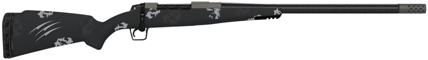 Fierce Firearms TROG7PRC22GP CT Rogue 7mm PRC 3+1 22″ Carbon Fiber C3 Carbon Fiber Steel Barrel, Glacier Cerakote Titanium Receiver, Phantom Camo Fixed Carbon Fiber Stock, Right Hand