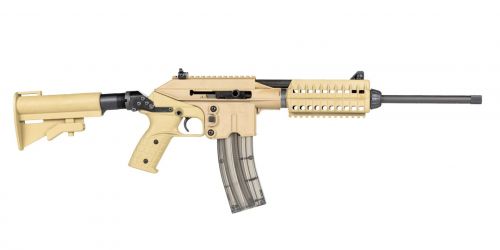 Kel-Tec SU-22E Collapsible Stock .22 LR Blue/Black Rifle