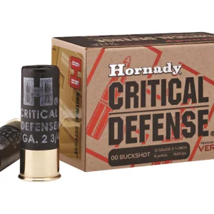 Hornady Critical Defense 12 Gauge Buckshot Ammo 2-3/4″ Direct - Triggers | Illinois Gun Shop