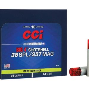 Shop CCI Big 4 Shotshell 38 Special Ammo 84 Grain Lead Shot 200 rounds - Rifles | Illinois Gun Shop