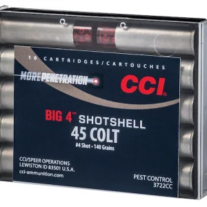 CCI Big 4 Shotshell 45 Colt (Long Colt) Ammo 140 Grain Lead Shot 200 rounds - Handguns | Illinois Gun Shop