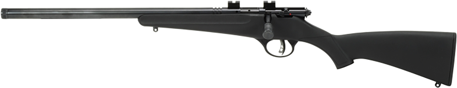 Savage Arms 13841 Rascal FLV-SR Youth 22 LR 1rd 16.12″ Matte Blued Heavy Barrel, Matte Blued Carbon Steel Receiver, Black Synthetic Stock, Left Hand Savage Arms 13841 Rascal FLV-SR Youth 22 LR 1rd 16.12″ Matte Blued Heavy Barrel, Matte Blued Carbon Steel Receiver, Black Synthetic Stock, Left Hand - Bolt Action Rifles - Illinois Gun Shop