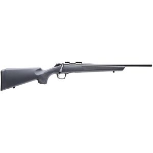 CVA Cascade Rimfire Rifle 22 LR 18 in. Stealth Grey/Blued w/Rail 10 rd. - Bolt Action Rifles | Illinois Gun Shop