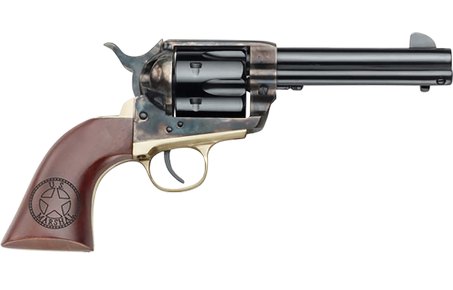 Pietta 1873 Great Western II U.S. Marshal .45 LC/ACP 4.75in Pietta 1873 Great Western II U.S. Marshal .45 LC/ACP 4.75in - Firearms - Illinois Gun Shop