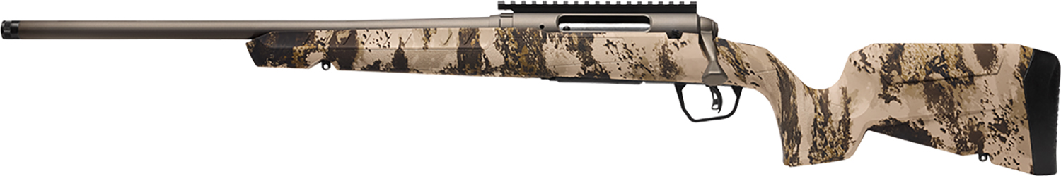 Savage Arms 32348 Axis 2 Pro Compact 308 Win 4+1 20″ Gun Metal Bronze Cerakote Heavy Sporter Threaded Barrel & Picatinny Rail Carbon Steel Receiver, Fixed Western Camo Synthetic Stock, Left Hand Savage Arms 32348 Axis 2 Pro Compact 308 Win 4+1 20″ Gun Metal Bronze Cerakote Heavy Sporter Threaded Barrel & Picatinny Rail Carbon Steel Receiver, Fixed Western Camo Synthetic Stock, Left Hand - Bolt Action Rifles - Illinois Gun Shop