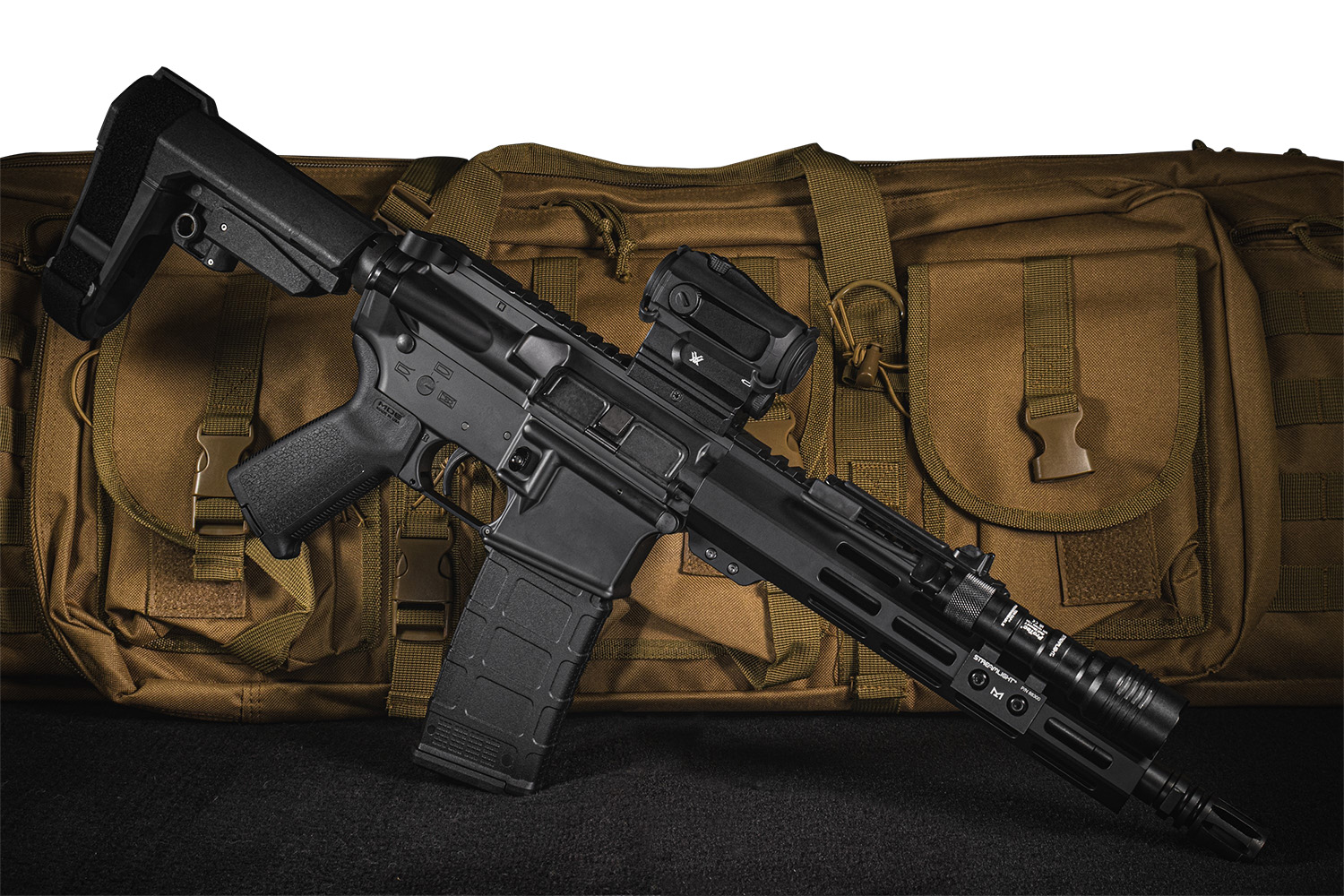 Shark Coast Tactical SCC04038MNB-P AR-15 Midnight Pistol, .223 REM/5.5 Shark Coast Tactical SCC04038MNB-P AR-15 Midnight Pistol, .223 REM/5.5 - Firearms - Illinois Gun Shop