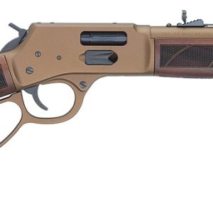 Henry H012XCW44M Explorer Carbine 44 Special/44 Mag 7+1 16.50″ Burnt Bronze Cerakote Threaded Barrel, Burnt Bronze Cerakote Steel Drilled & Tapped Receiver, American Walnut Fixed w/Pistol Grip Stock - Lever Action Rifles - Illinois Gun Shop