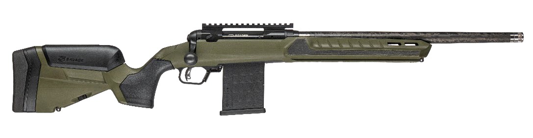 Savage Arms 32660 110 UltraLite Predator 6mm ARC 10+1 18″ Carbon Fiber Barrel, Arca Rail Forend, Hunter Green AccuStock w/AccuFit V2 Synthetic Stock, Right Hand Savage Arms 32660 110 UltraLite Predator 6mm ARC 10+1 18″ Carbon Fiber Barrel, Arca Rail Forend, Hunter Green AccuStock w/AccuFit V2 Synthetic Stock, Right Hand - Bolt Action Rifles - Illinois Gun Shop