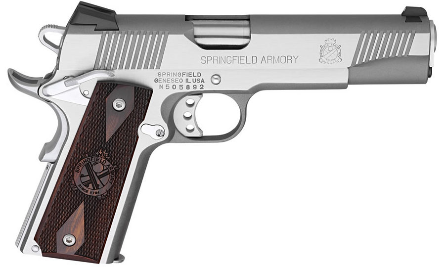 Springfield 1911 Loaded 45ACP Stainless Steel Springfield 1911 Loaded 45ACP Stainless Steel - Firearms - Illinois Gun Shop