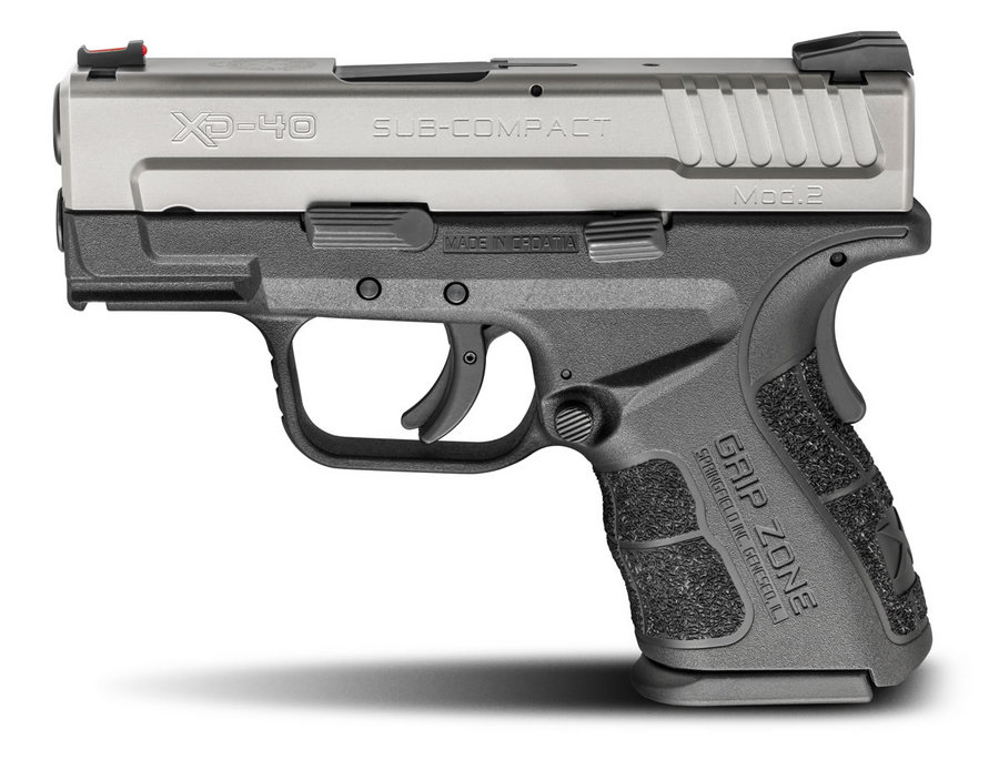 Springfield Mod.2 40 S&W Sub-Compact Bi-Tone with GripZone (Compliant) Springfield Mod.2 40 S&W Sub-Compact Bi-Tone with GripZone (Compliant) - Firearms - Illinois Gun Shop