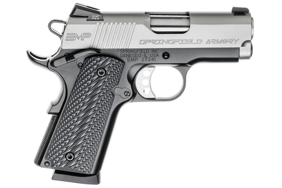 Springfield 1911 EMP 40 S&W Centerfire Pistol with G-10 Grips Springfield 1911 EMP 40 S&W Centerfire Pistol with G-10 Grips - Pistols - Illinois Gun Shop