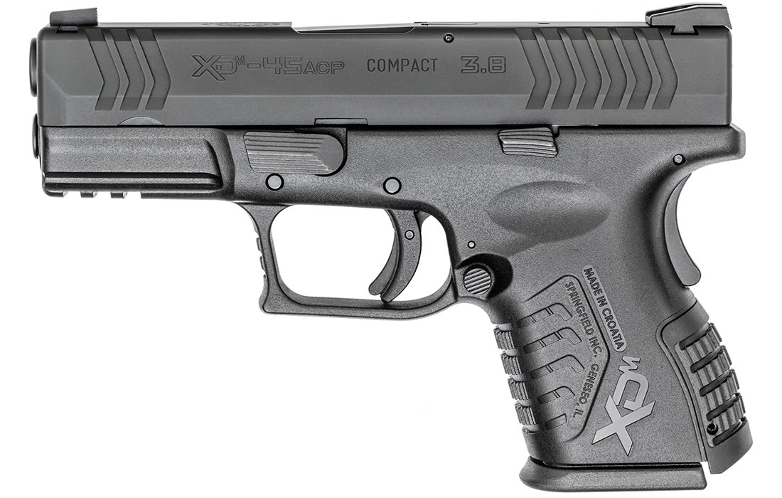Springfield XDM 45ACP 3.8 Compact Black Compliant Essentials Model Springfield XDM 45ACP 3.8 Compact Black Compliant Essentials Model - Firearms - Illinois Gun Shop