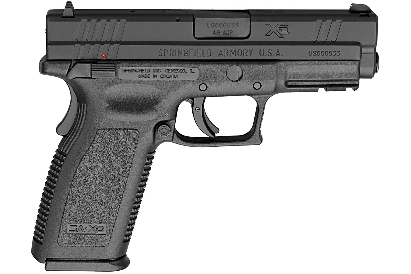 Springfield XD 45ACP Service Model Black with Thumb Safety Springfield XD 45ACP Service Model Black with Thumb Safety - Firearms - Illinois Gun Shop