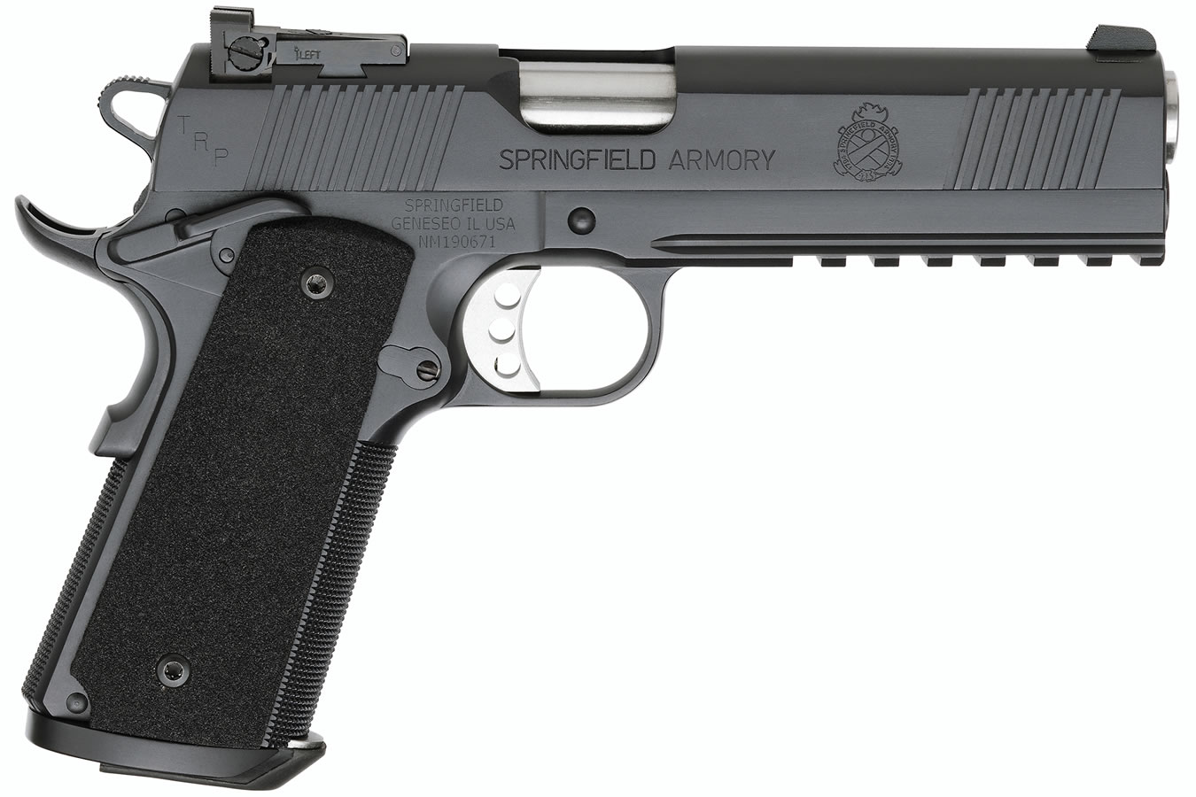 Springfield 1911 TRP Operator 45 ACP Black Armory Kote with Full-Length Integral Rail (CA Co Springfield 1911 TRP Operator 45 ACP Black Armory Kote with Full-Length Integral Rail (CA Co - Firearms - Illinois Gun Shop