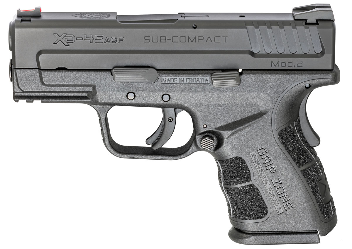 Springfield XD Mod.2 .45 ACP Sub-Compact Black Gear Up Package with 5 Mags and Range Bag Springfield XD Mod.2 .45 ACP Sub-Compact Black Gear Up Package with 5 Mags and Range Bag - Firearms - Illinois Gun Shop