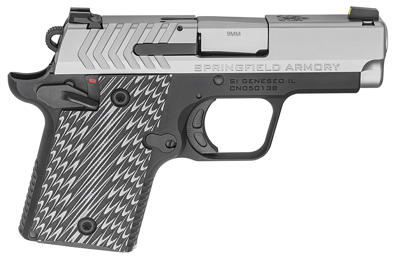 Springfield 911 9mm Stainless Pistol Springfield 911 9mm Stainless Pistol - Pistols - Illinois Gun Shop