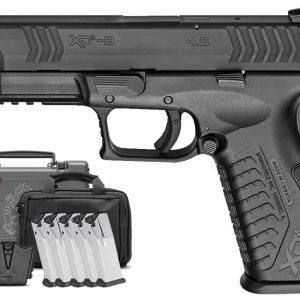 Springfield XDM 9mm 4.5 Full-Size Instant Gear Up Package with 5 Mags, Range Bag, Holster, M - Firearms | Illinois Gun Shop