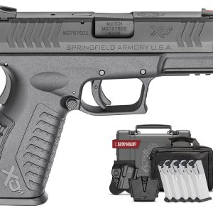 Springfield XDM 9mm 3.8 Full-Size Black Instant Gear Up Package with 5 Mags, Range Bag, Holster and Mag Pouch - Firearms | Illinois Gun Shop