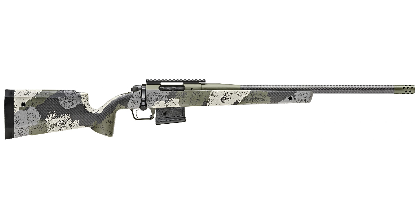 Springfield 2020 Waypoint 6.5 Creedmoor Bolt-Action Rifle with Carbon Fiber Barrel and Evergreen Camo Stock Springfield 2020 Waypoint 6.5 Creedmoor Bolt-Action Rifle with Carbon Fiber Barrel and Evergreen Camo Stock - Rifles - Illinois Gun Shop
