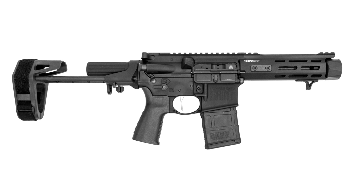 Springfield Saint Victor PDW 5.56 NATO AR-15 Pistol with Maxim SCW Brace Springfield Saint Victor PDW 5.56 NATO AR-15 Pistol with Maxim SCW Brace - Pistols - Illinois Gun Shop