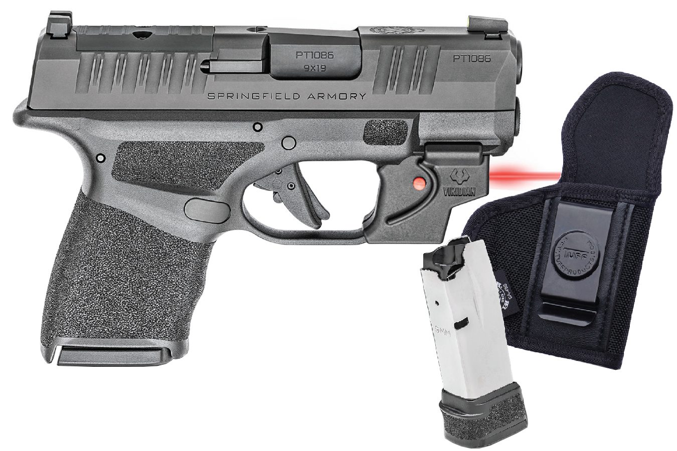 Springfield Hellcat OSP 9mm Micro-Compact Optics Ready Pistol w/ Laser, Holster, 3 Mags Springfield Hellcat OSP 9mm Micro-Compact Optics Ready Pistol w/ Laser, Holster, 3 Mags - Pistols - Illinois Gun Shop