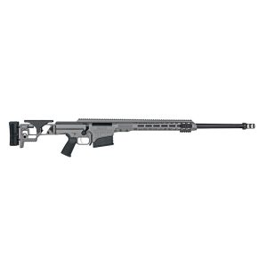 Barrett MRAD Folding Stock Rifle .338 Norma Magnum 10rd Magazine(2) 26” Fluted Barrel Tungsten Grey Finish - Semi Auto Rifles | Illinois Gun Shop