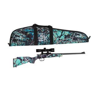 Keystone Crickett 22 LR 16.1″ Blued Serenity Package - Bolt Action Rifles | Illinois Gun Shop