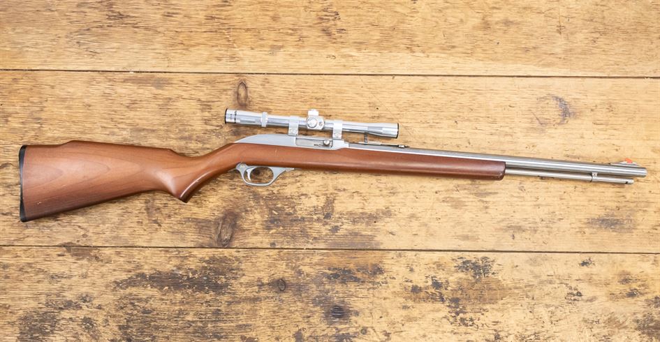 Marlin Model 60 22LR Police Trade-in Semi-Auto Rifle with Scope Marlin Model 60 22LR Police Trade-in Semi-Auto Rifle with Scope - Marlin Used Gun Collection - Illinois Gun Shop