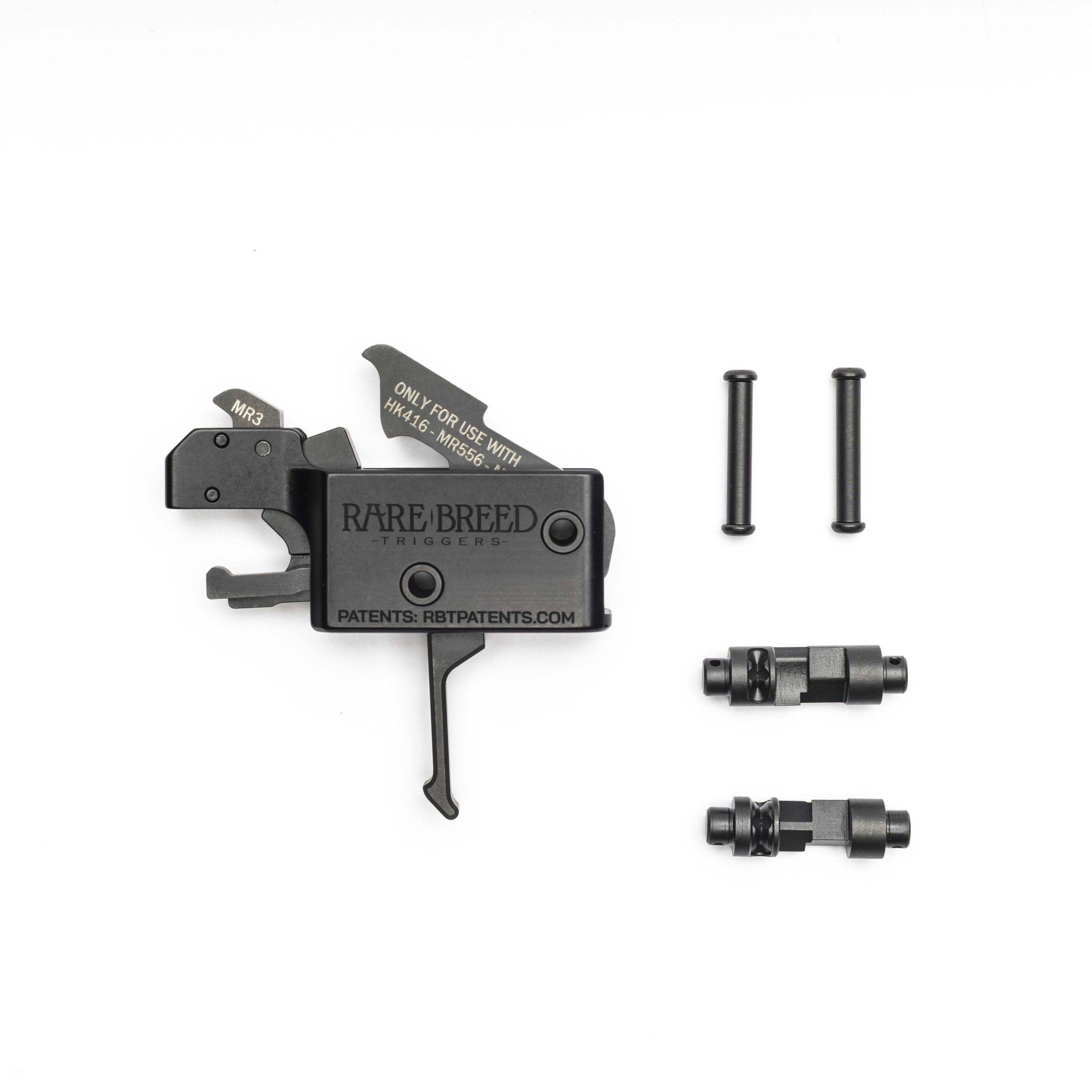 FRT-MR3™ (FLAT) Single-Stage (3-Position) Forced Reset Trigger for the HK MR223 & HK MR556 FRT-MR3™ (FLAT) Single-Stage (3-Position) Forced Reset Trigger for the HK MR223 & HK MR556 - Rare Breed - Illinois Gun Shop